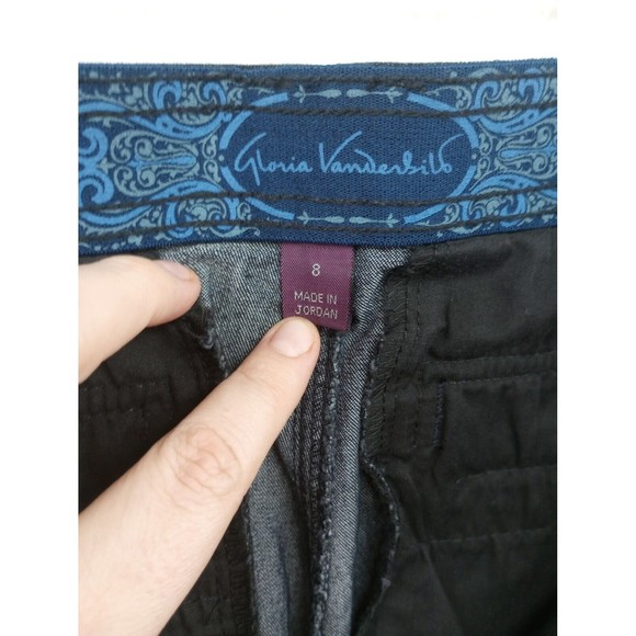 NWT Gloria Vanderbilt Mid Rise Comfort Fit Trousers Size 8 Short MSRP $34.99 EC - Picture 12 of 16